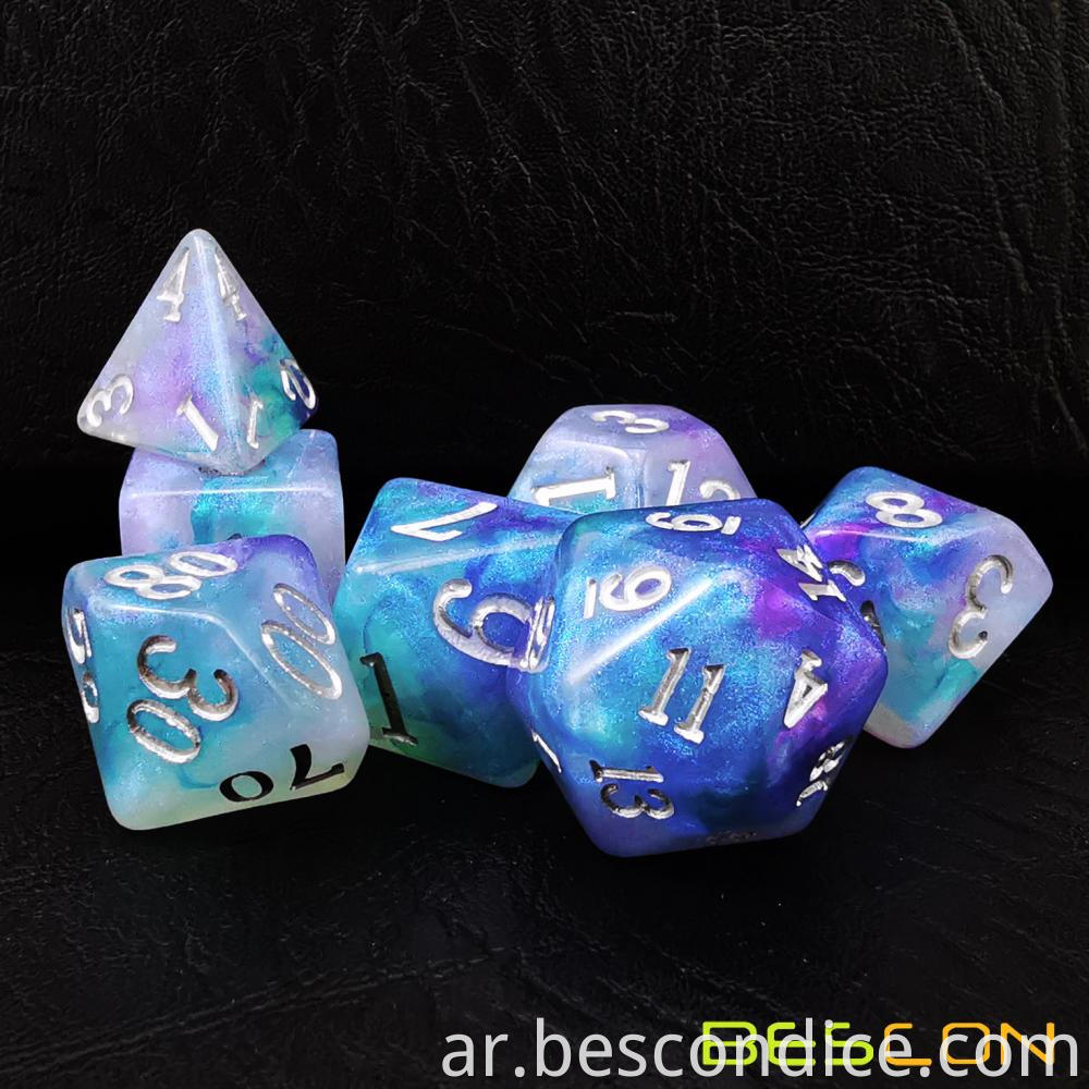 Board Game Polyhedron Dice Dnd Dragon Eye 3